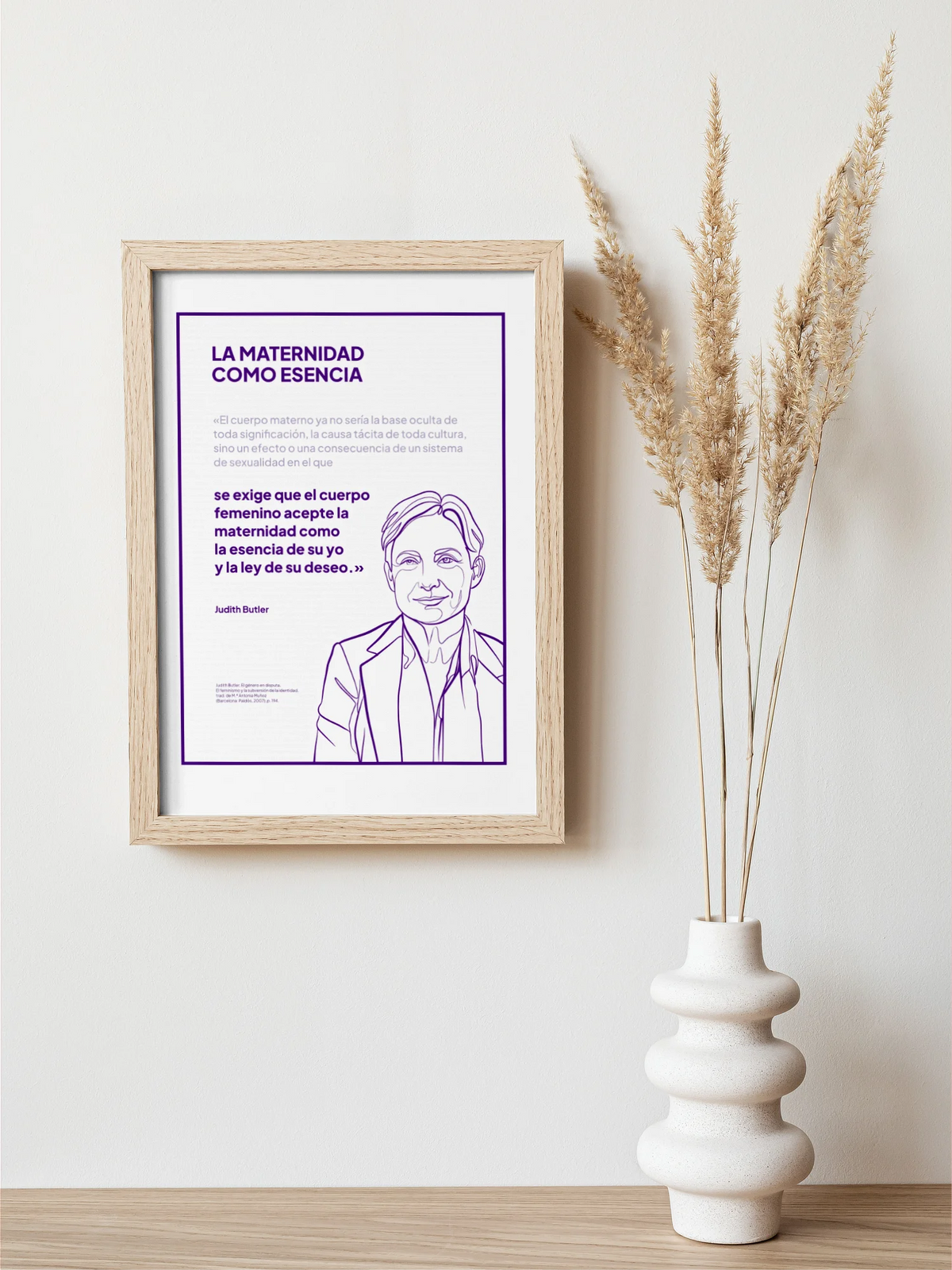 Judith Butler — La maternidad como esencia · Cita