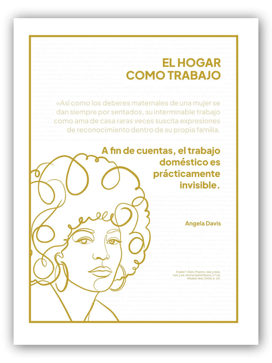 Angela Davis — El hogar como trabajo · Cita