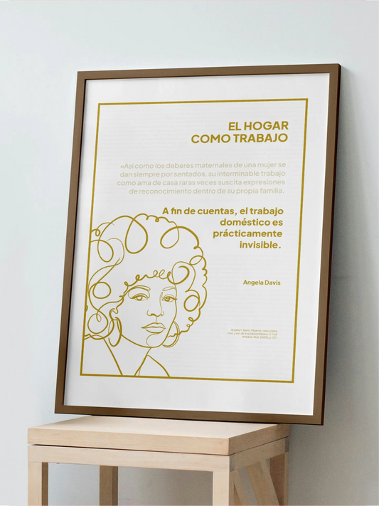 Angela Davis — El hogar como trabajo · Cita